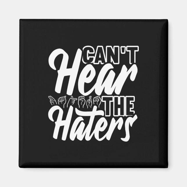 Awareness Asl Sign Language American Sign Language Magnet (Framsidan)