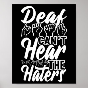 Awareness Asl Sign Language American Sign Language Poster