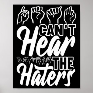 Awareness Asl Sign Language American Sign Language Poster