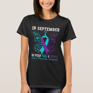Awareness Betterfly Tealand Pur, förebyggande av s T Shirt
