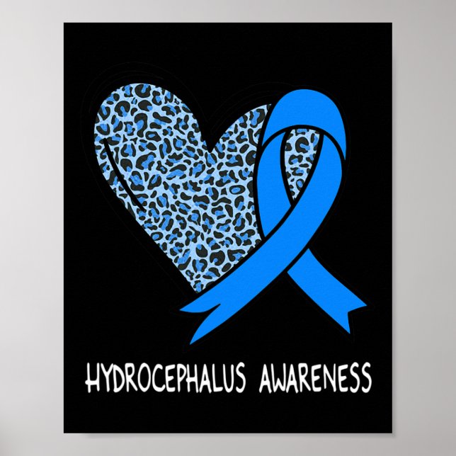 Awareness Blue Ribbon Poster (Framsidan)