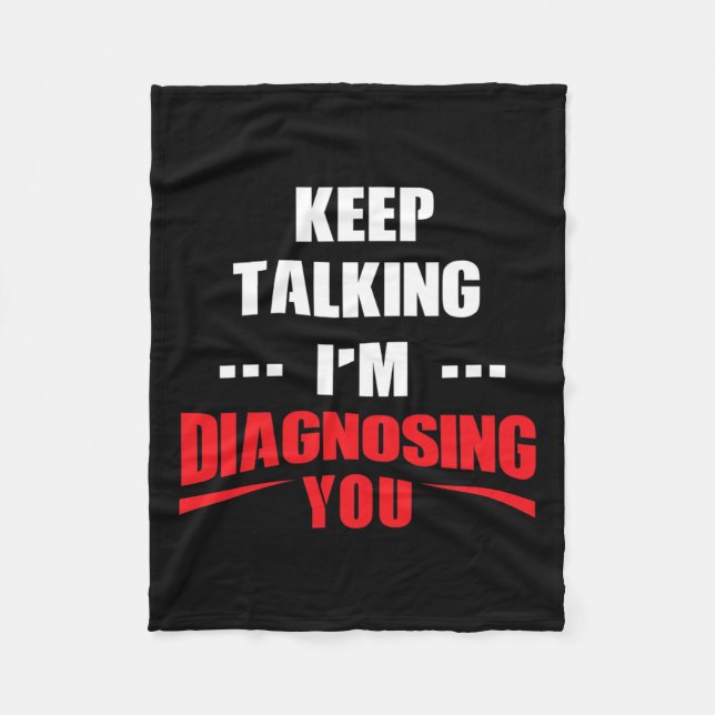Awareness Counselor Gift - Therapist Fleecefilt (Framsidan)