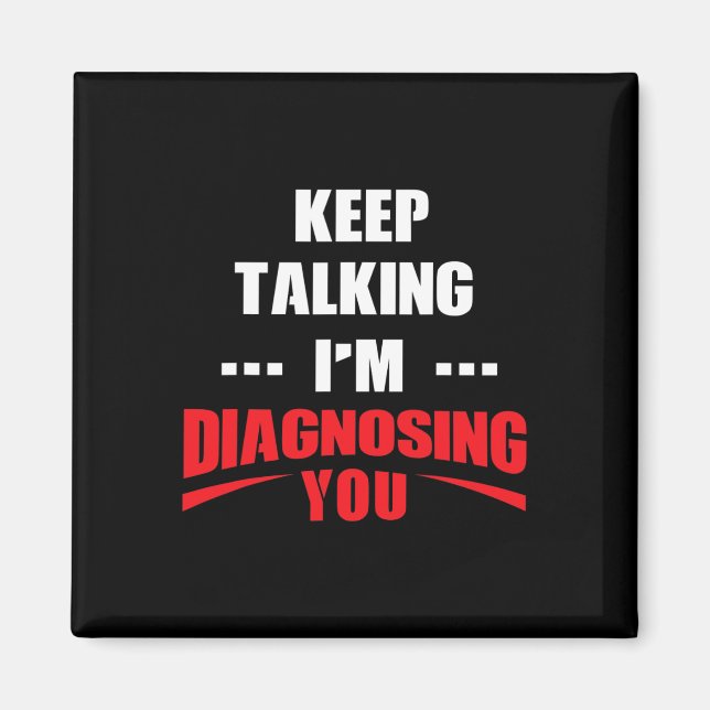 Awareness Counselor Gift - Therapist Magnet (Framsidan)