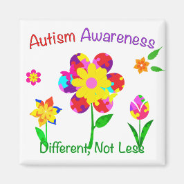 Awareness Flowers Magnet