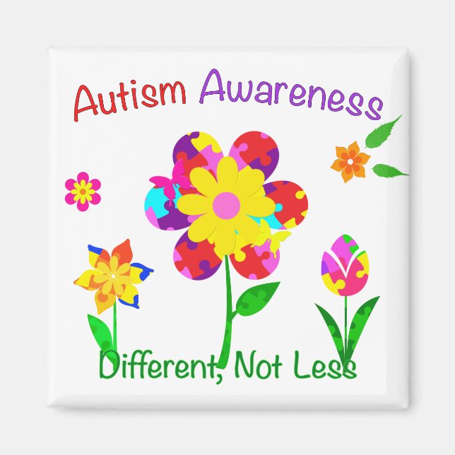 Awareness Flowers Magnet (Framsidan)