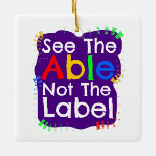 Awareness Gifts Autism Awareness Julgransprydnad Keramik