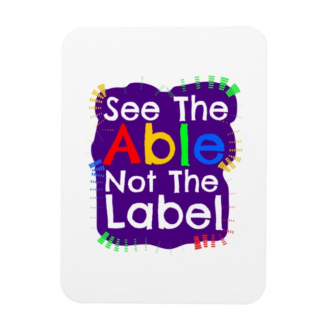 Awareness Gifts Autism Awareness Magnet (Vertikal)