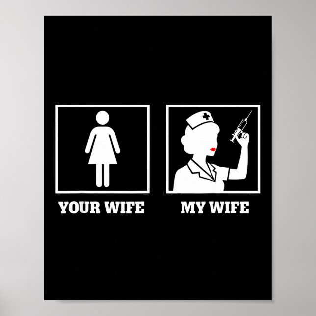 Awareness Nurse Design, Your Wife My Wife  Poster (Framsidan)