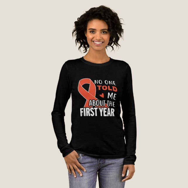 Awareness Ribbon Art T Shirt (Hel framsida)