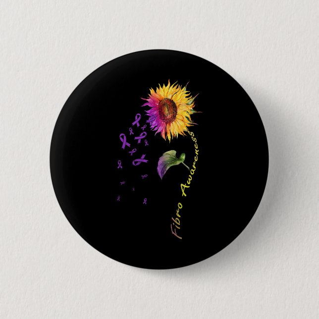 Awareness Sunros Fibro Knapp (Framsida)