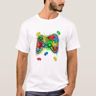 Awareness Video Game Controller T Shirt