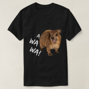 Awawa! Hyrax-medlem för arg-radering T Shirt