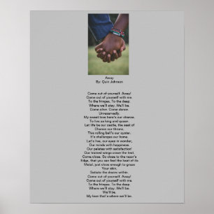 Away affischdikt poster