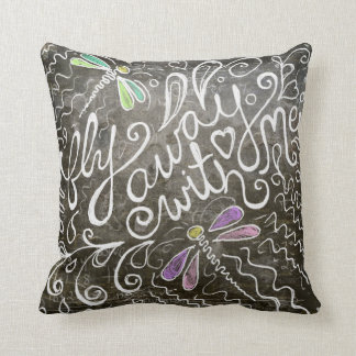 Away dekorativ kudde för fluga