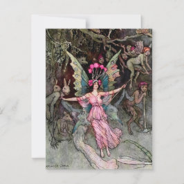 "Away Down Under" av Warwick Goble Vykort