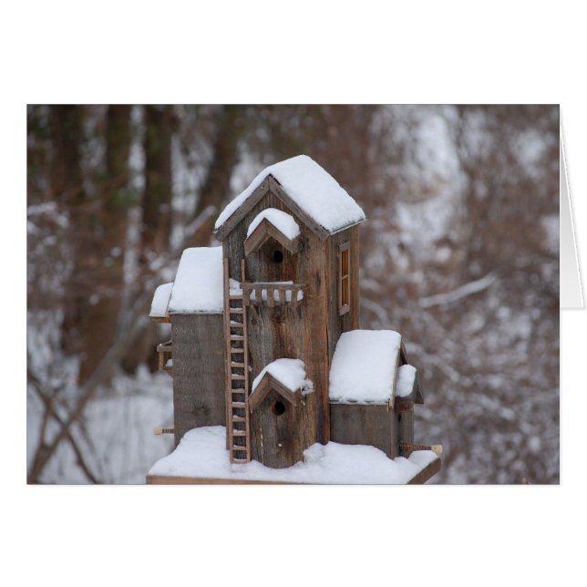 Away for the Winter Hälsningskort (Framsidan Horizontal)