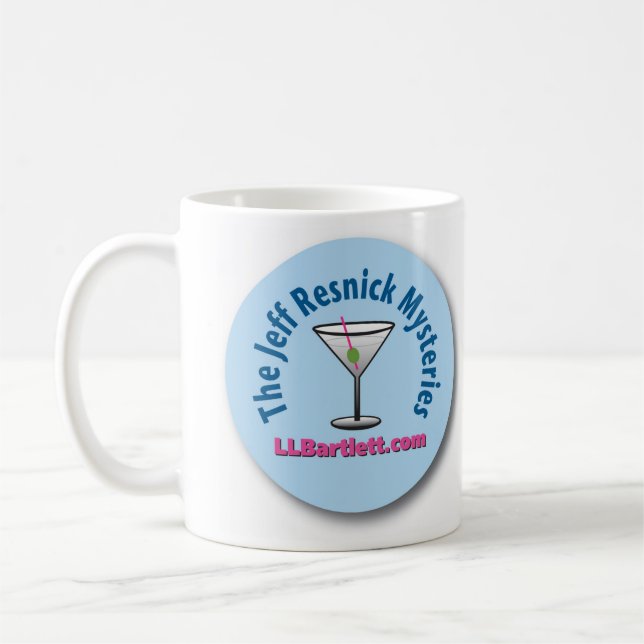 Away Jeff Resnick/Go--Mig förmiddagläsning! Kaffemugg (Vänster)