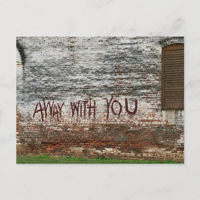 Away with You Vykort (Framsida)
