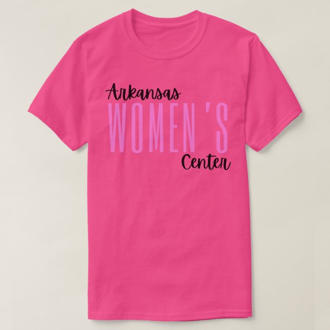 AWC BlackLight Rosa Stackshirt T Shirt (Design framsida)