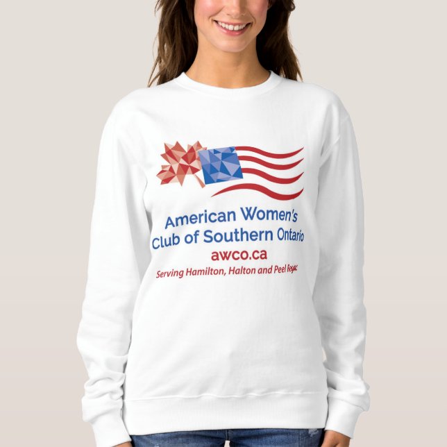 AWCO Dam Sweatshirt T Shirt (Framsida)
