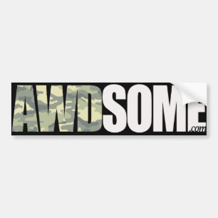 awdsome armé bildekal