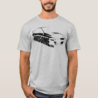 awdsome grå färg logo5 t shirt