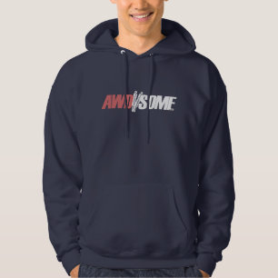awdsome logotyp 3 sweatshirt med luva