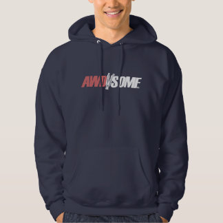 awdsome logotyp 3 sweatshirt med luva