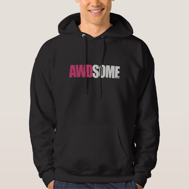 awdsome svart sweatshirt (Framsida)