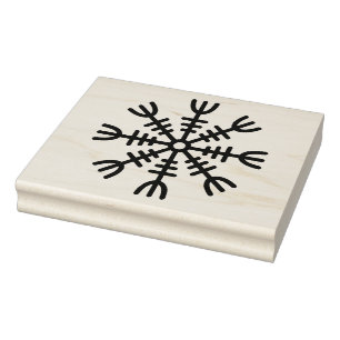 Awe Design Frimärke, Nordic Viking Helm Stämpel