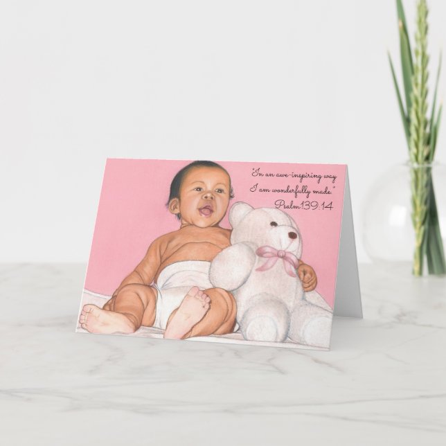 Awe-inspirerande väg~Underbart gjord~Scripture~Bab Kort (Framsida)