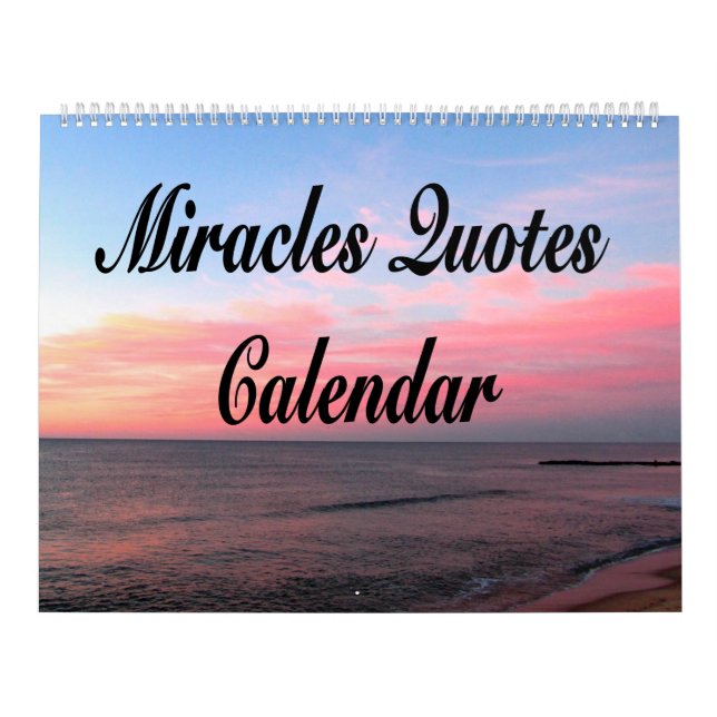AWE-INSPIRING MIRACLES-KALENDER KALENDER (Omslag)