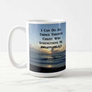 AWE-INSPIRING PHILIPPIANS 4:13 SCRIPTURE VERSE KAFFEMUGG