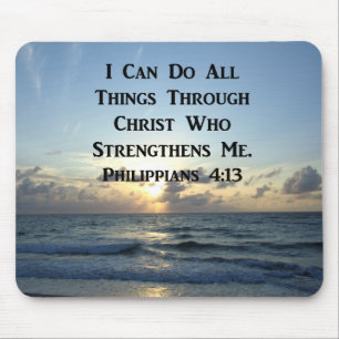 AWE INSPIRING PHILIPPIANS 4:13 SCRIPTURE VERSE MUSMATTA