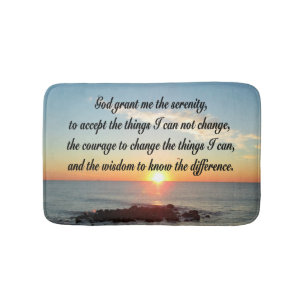 AWE INSPIRING SERENITY PRAYER DESIGN BADRUMSMATTA