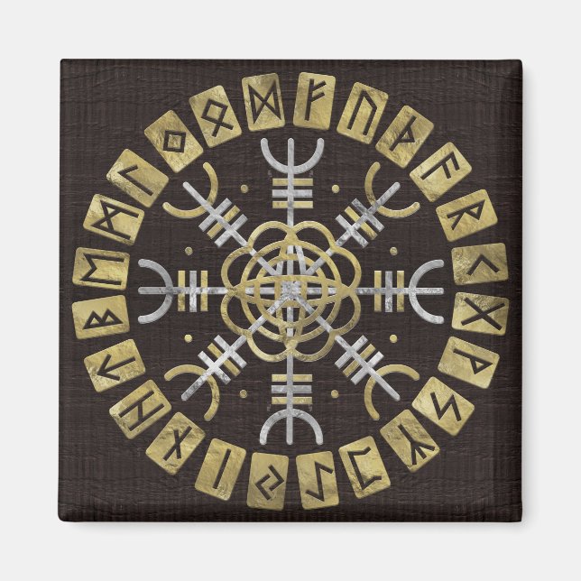 Awe-rodret Magnet (Framsidan)