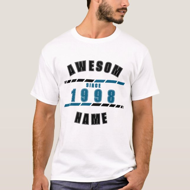 Awesom sedan 1998 t shirt (Framsida)