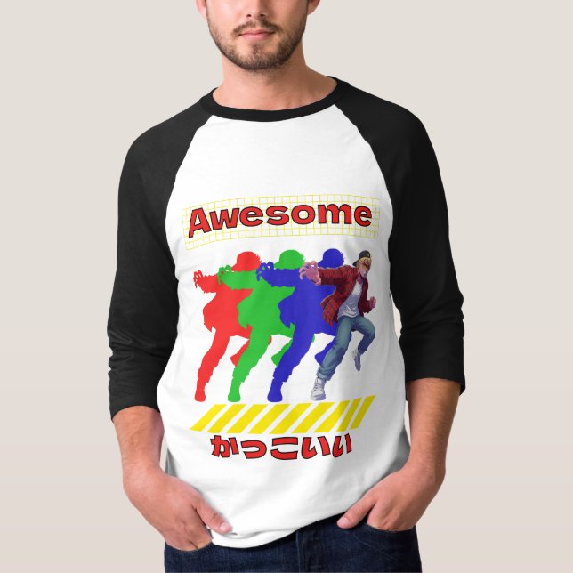 Awesome-かっこいい T Shirt (Framsida)