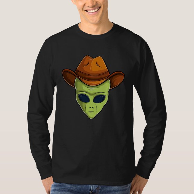 Awesome Alien Head Style Hat Humans Aren t Real Cu T Shirt (Framsida)