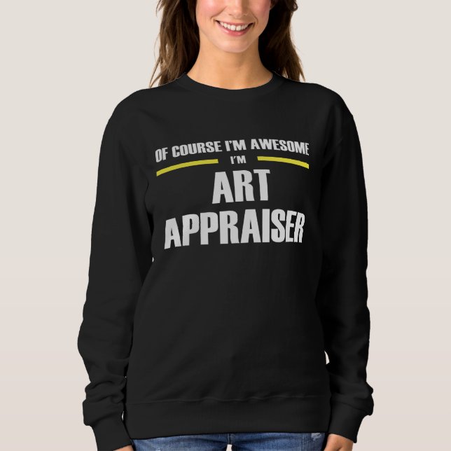 Awesome Art Appraiser T Shirt (Framsida)