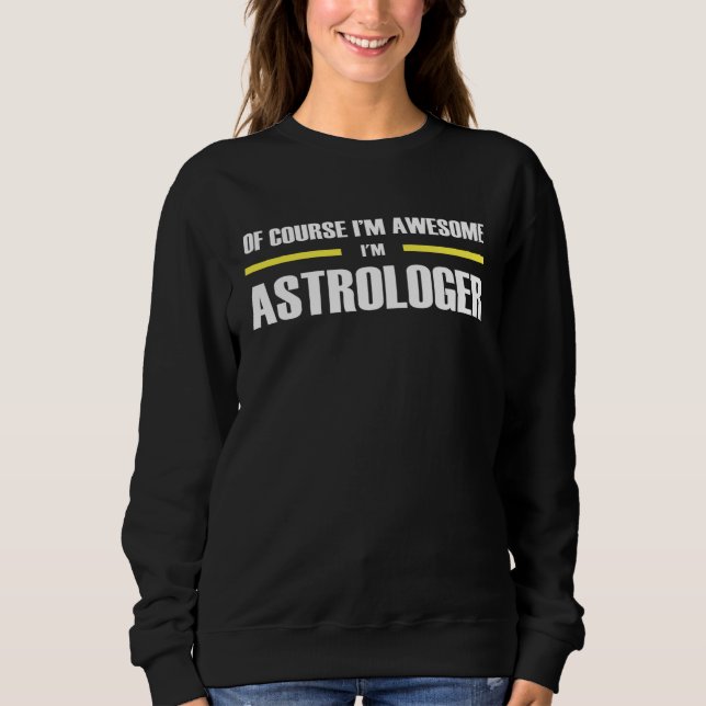 Awesome Astrologer T Shirt (Framsida)