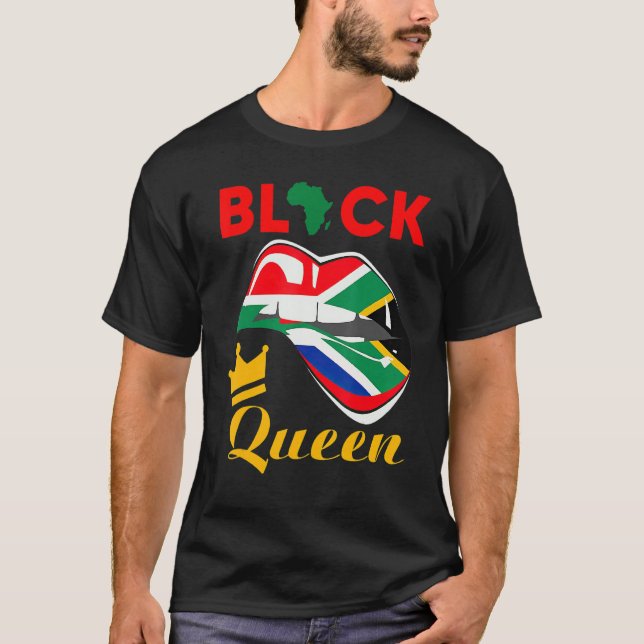 Awesome Costume Black History Month Pride Black Qu T Shirt (Framsida)