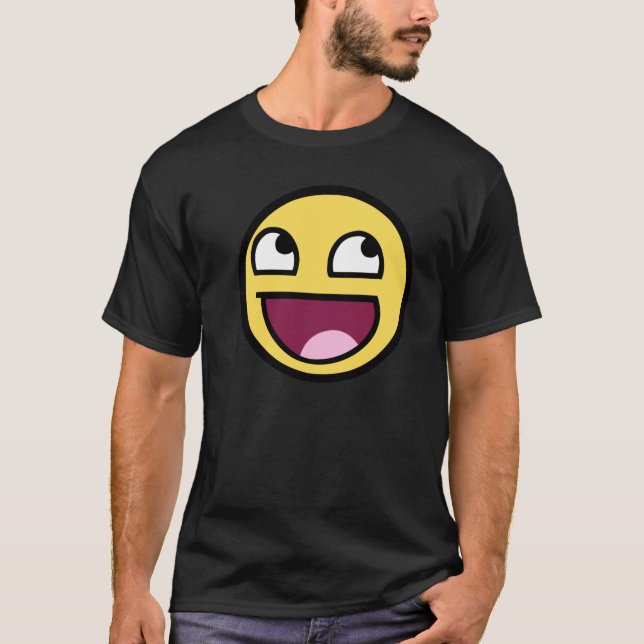 awesome_face t shirt (Framsida)