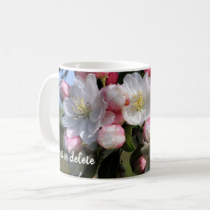 Awesome Flower Blossoms Personalized Kaffemugg