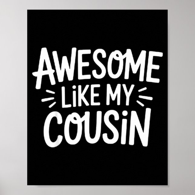 Awesome Like My Cousin  Poster (Framsidan)