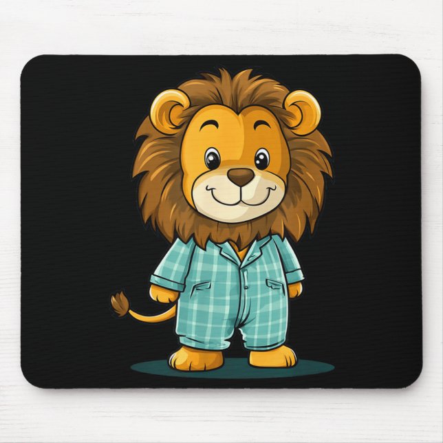Awesome Lion In Pajama For Funny Animal Sleepwear  Musmatta (Framsidan)