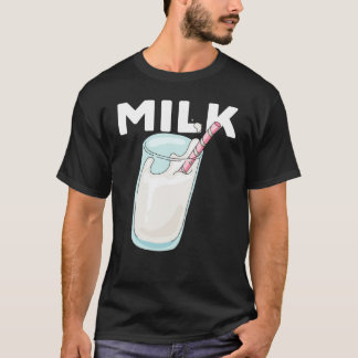 Awesome MILK Matching Milky Cookies Couples Costum T Shirt