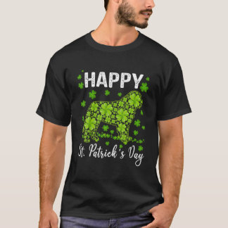 Awesome Newfoundland Saint Patrick's Day Dog Dad M T Shirt