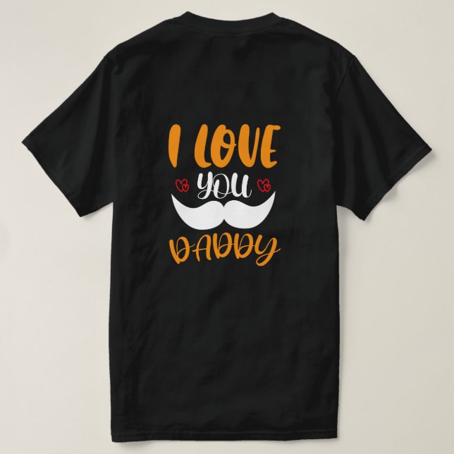 Awesome Papa T Shirt (Design baksida)