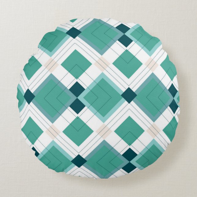 Awesome Round Pillow Rund Kudde (Framsidan)